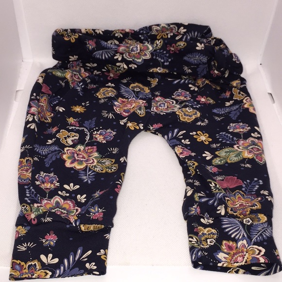 Nano Infant Girls Jersey Pants Size 6 Months Floral - Picture 3 of 10